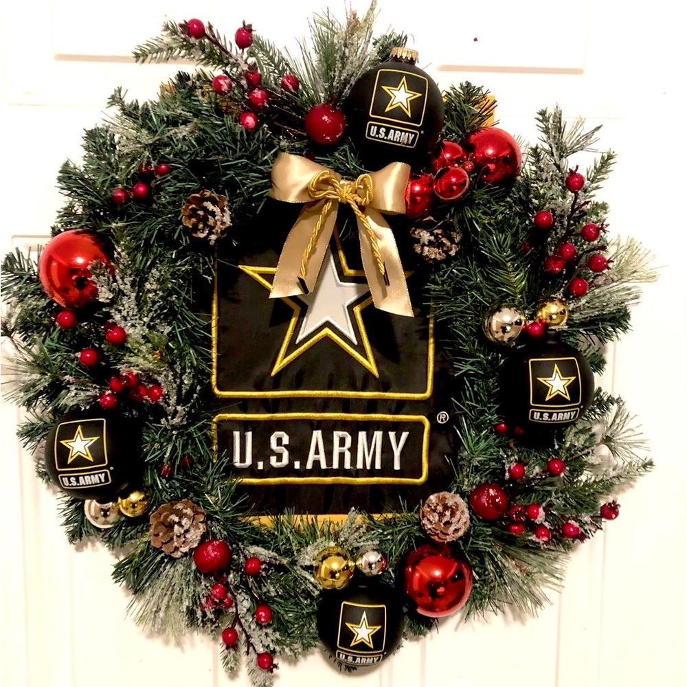 Handmade U.S. Army Wreath